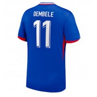 Francúzsko Ousmane Dembele #11 Domáci futbalový dres ME 2024 Krátky Rukáv